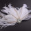 Bridal1920s Flapper Feather Clipper Pin Crystal White Feather Roaring20s Headpiece Χορός Πάρτι Φεστιβάλ Κοσμήματα 6