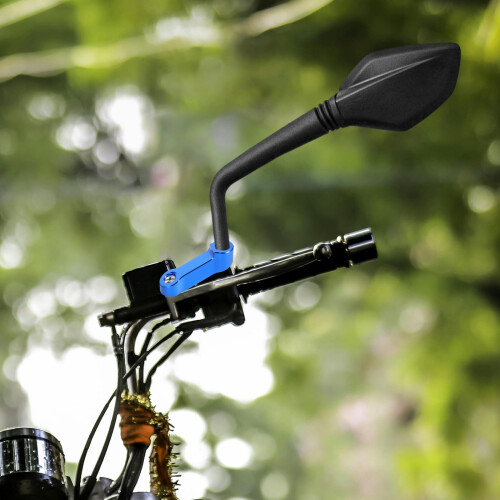 Rearview Mirror Extension Bracket for Motorcycle 2 Pcs 1