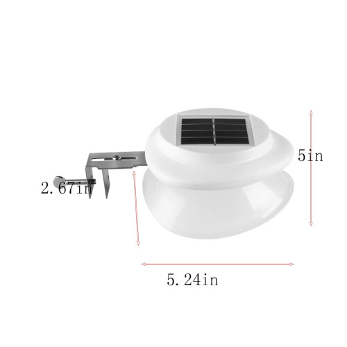 Ηλιακό φως δρόμου LED, IP65 αδιάβροχο, αισθητήρα κίνησης, από το σούρουπο έως την 2