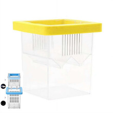 Floating Breeder Box for Fish Tank – Aquarium Isolation Separator Hatchery Incubator for Guppy, Betta, Clownfish, Coral, Baby & Injured Fish