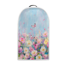 1 set bloemenstofhoezen voor keukenblender, morsbestendig, voor huishoudelijk gebruik in de keuken, met bloemen- en vlindermotief.