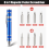 12 Pieces Pen Screwdriver Gifts Multitool Handy Tool Eight in One Magnetic Pocket Multi Precision Function 3