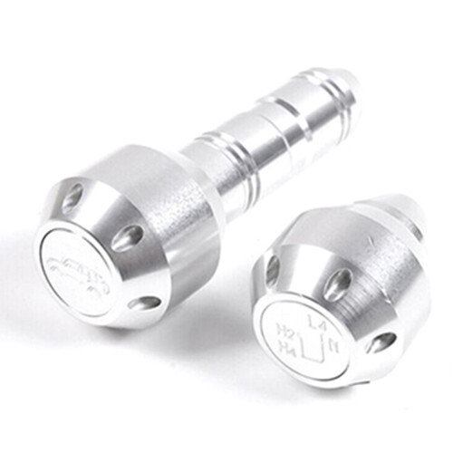 Car Gear Grip  Shift Knob Modification for    2007-2021 Car Accessories Silver 2