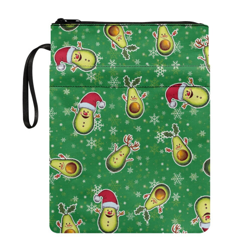 Copertă de carte cu model avocado, 29,2x21,6 cm