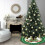 Julgranskjol Vintertomte Tall Snöflingor 86 cm 2