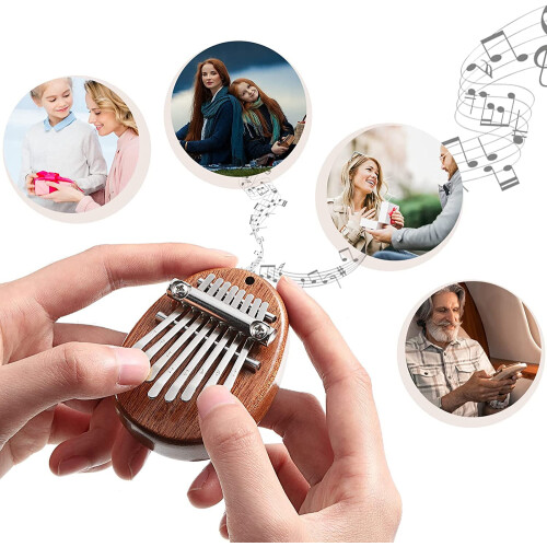 Kalimba8Key εξαιρετικό πιάνο αντίχειρα με δάχτυλο και αντίχειρα, μουσικό αξεσουάρ 2