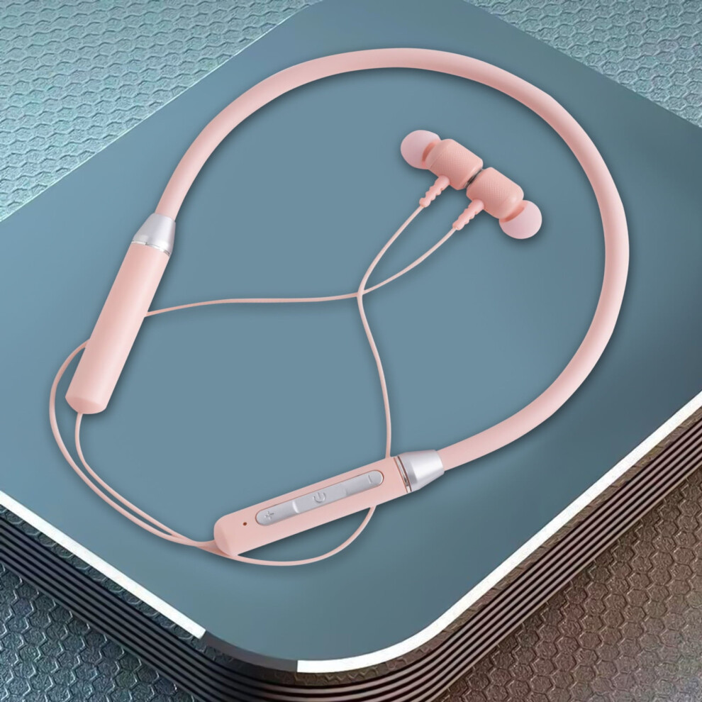 Neckband Bluetooth Headphones - 7.68X5.9x0.98in, Wireless Sports Earphones Hd Stereo Noise Cancelling Mic 20H Battery For Running Workout Gym 9132278107523