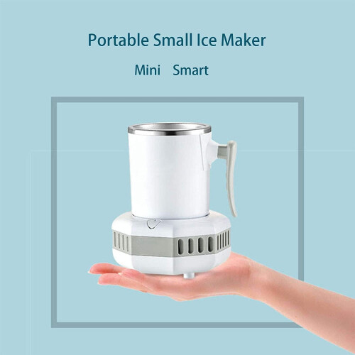 Countertop Small Ice Maker Machine Mini Mini Smart Beverage Cup Quick Car Ice Maker Ice Machine Home Camp Party 1