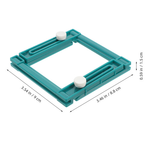 Tassel Making Frame for Handmade Crafts Green Plastic Tool with Adjustable Length 19662421 1