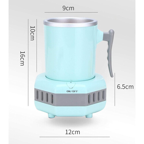 Countertop Small Ice Maker Machine Mini Mini Smart Beverage Cup Quick Car Ice Maker Ice Machine Home Camp Party 2