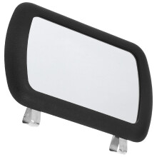 Worgeous Car Vanity Mirror Small Your for Sun Visor Travel Girl Black