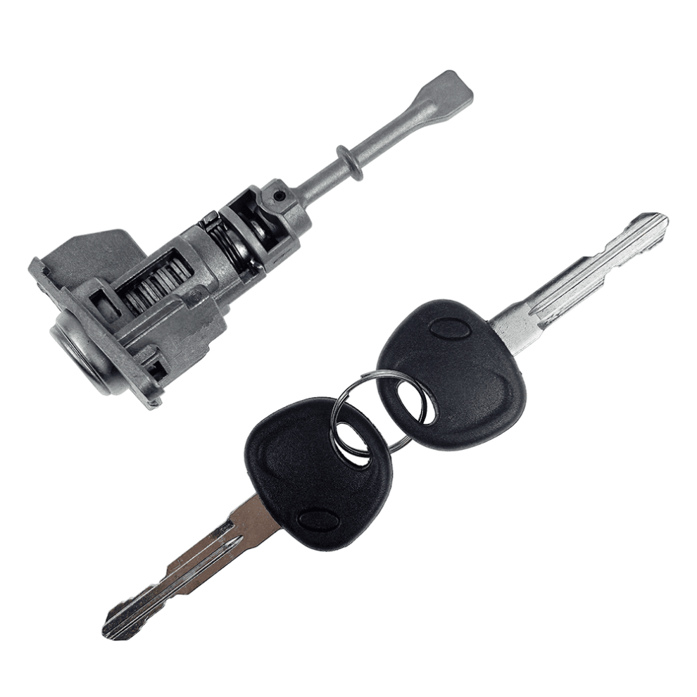 Front Door Lock Cylinder Set W/ 2 Keys Â Compatible With 2011Â2015 Hyundai Elantra 1.8L/2.0L Lh Driver Side | Oe 81970-3Xa00 9132278108933