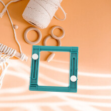 Tassel Making Frame for Handmade Crafts Green Plastic Tool with Adjustable Length 19662421
