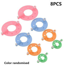 Kit para fazer pompons, tricô, tricô em diferentes tamanhos, máquina de tricô com bolas, kit para artesanato em pelúcia, acessórios para