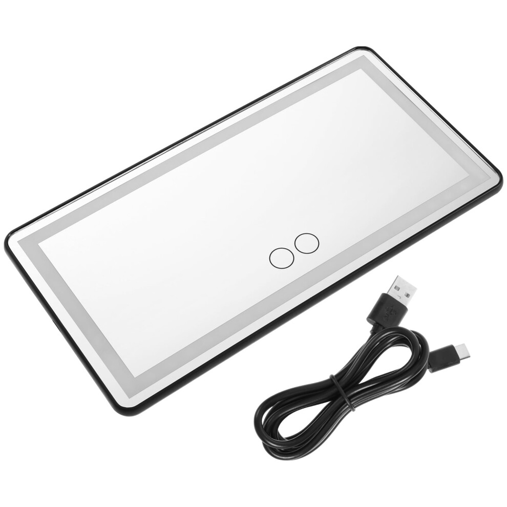 Worgeous Vanity Mirror Portable Auto Car Visor Led Travel 9132278105925