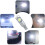 LED Bulb Reverse Light, Automotive Modified Reverse Light, for Backup Lights Daytime Running Lights Parking Lights, Silver 5