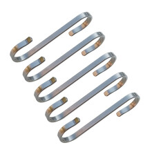 Pot Holder Hooks with Design 10 Pieces
