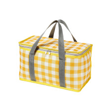 Insulated Picnic Basket Aluminum Liner 35x20x20cm