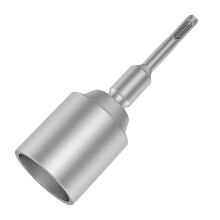 Embout de pose de tige de mise à la terre en acier forgé pour perceuses à percussion – Résistant à l'usure, robuste, compatible avec les
