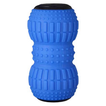 Electric Peanut Ball Rechargeable Fascia Ball For Shoulder Neck Waist Fitness Supplies (Blue)