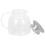 Small Water Pitcher with Lid for Fridge, Practical Compact Jug for Cold Drinks and Storage 1