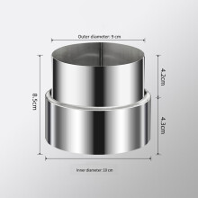 Rozsdamentes csővezeték-redukció, tűzhelycső, 120 mm-ről 50 mm-re átalakító tűzhely füstcsövéhez fűtési és hűtési rendszerekhez,