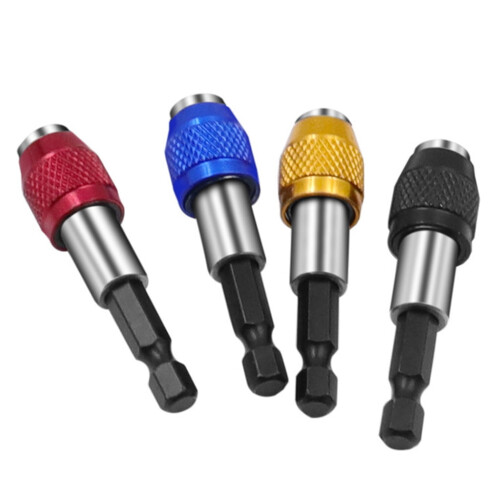 Bitsholder Chuckadapter Boreforlengelse med 1/4” sekskantskaft Borsett for sekskantbits