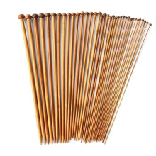 Straight Single-Point Knitting Needles Set 18 Types 36 cm