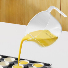 Multifunctional Kitchen Measuring Cup with Strainer & Egg Separator 20.5cm Mixing Bowl for Baking & Cooking Includes 1 Measuring Cup