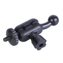 17 mm kulehodebrakettadapter 1/4 tomme til 17 mm kuleadapter justerbar telefonmonteringsadapterholder justerbare vinkler