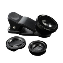 Phone Lens Generic Camera for Smartphone Wide Angle Fisheye Lens and Clip &ы