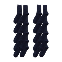 Calzini da uomo, calzini da corsa, calzini sportivi da uomo, calzini casual traspiranti, calzini traspiranti da uomo (10 pezzi), Navy2A