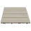 Worgeous Waterproof Interlocking Floor Carpet Tiles Splicing Moisture-proof Grey 1