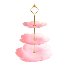Snack Stand Dessert Display Stand with Handles 3-Tier