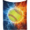 Κουβέρτα Σόφτμπολ 30x40in – Σχεδιασμός Cool Fire & Ice, Δώρα Σόφτμπολ για Κορίτσια, Δώρα 1
