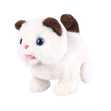 Lindo Gato de Pelúcia Elétrico, Brinquedo Robótico de Pelúcia Macio, Animal de Pelúcia Musical para Acalmar Crianças, Bebês e Meninos.