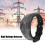 1KV-500KV High Voltage Detector, Auto Detection Function Wrist-Mounted High Voltage Alarm for Power Maintenance 8