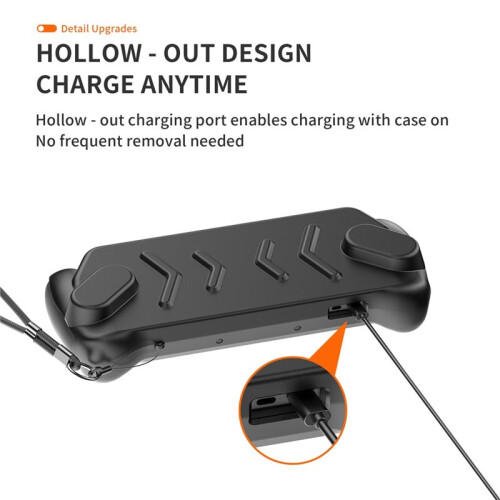 For   Ally Full-Coverage Casing TPU Protective Cover with Desktop Stand Game Console Protective Bottom Shell 1