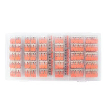 Hebel-Drahtverbinder-Set, 90 Stück Transparente, Kompakte Spleißverbinder, Steckverbinder für 2/3/5-Adrige Elektrische Leitungen