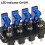 4 in 1 Racing Car  20A 12V  Panel with LED Indicator and Push Button Car  Vehicles Light Toggle 5