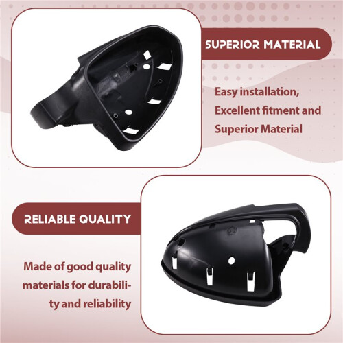 2Pcs Car Rearview Mirror Frame Door Wing Mirror Holder for  Cruze 2009-2013 2