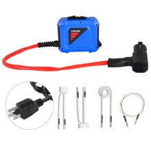 1800W Split-Typ Tragbarer Magnetloser Induktionsheizgerät-Kit 110V/220V für Auto-Reparatur Bolzenentferner Werkzeuge US-Stecker