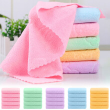 Tupukom Bath Towel Set (5pcs), Compact Lightweight Cotton Face Towels for Sensitive Skin, Multi-Purpose Washcloths, Bathroom Accessories