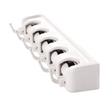 FRCOLOR over Door Storage Mop Hanger Broom Holder Hanger 40.00X7.00X6.50CM Beige