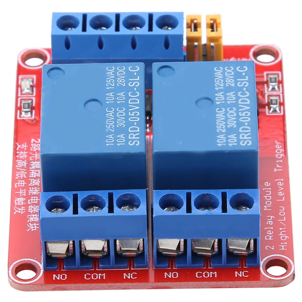 2 Channel Relay Module 5V Opto-Isolated