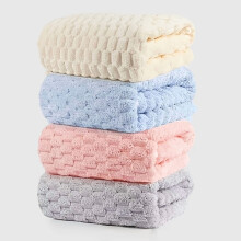 4-Pack Waffled Super Soft Bath Towels – Quick-Dry Microfiber (80% Polyester, 20% Polyamide), Spa/Fitness/Travel Use – Compatible with Home & Gym