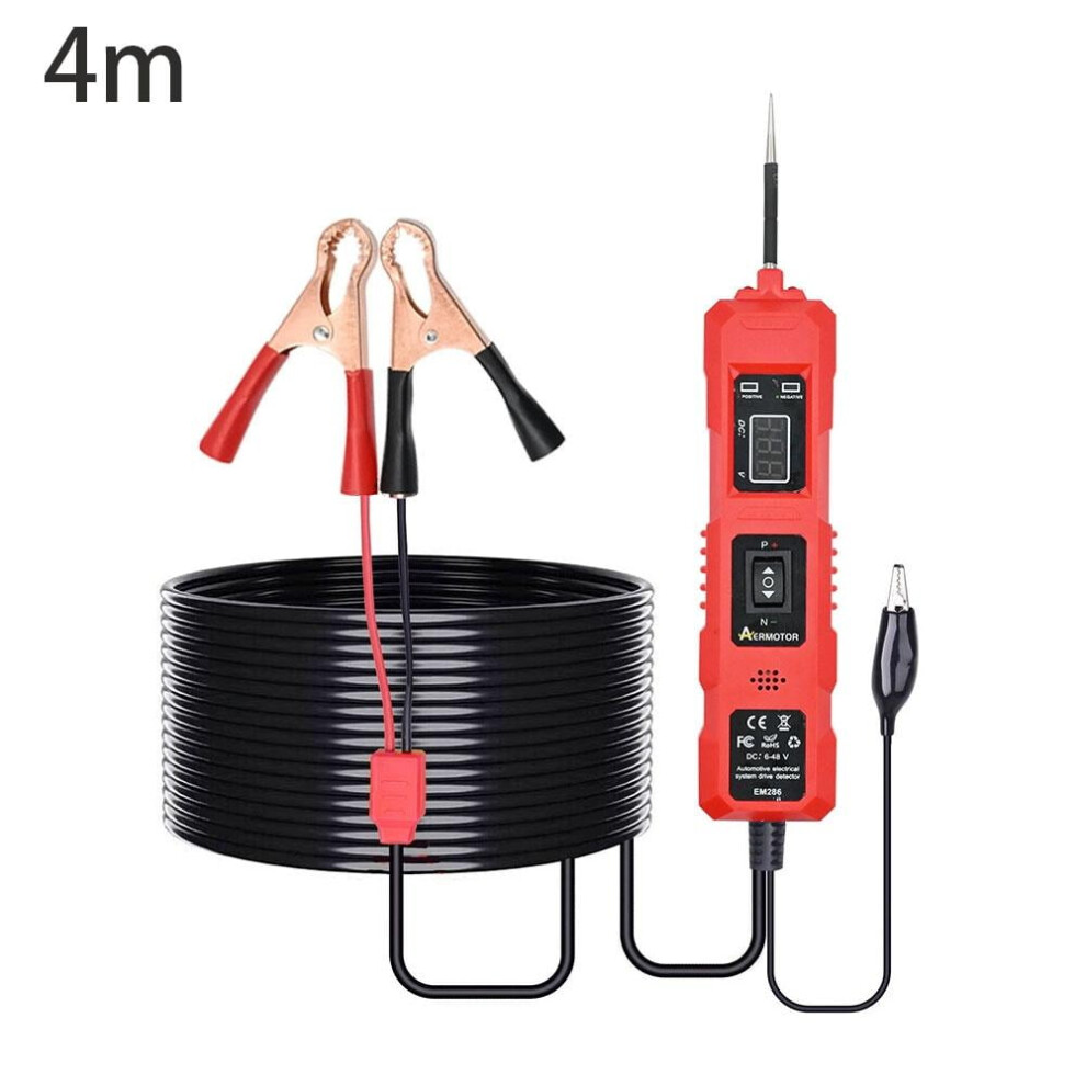 Automotive Circuit Fault Probe And Fuse Tester With Display 9336866198362