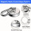Magnetic Hooks Heavy-Duty Neodymium 100 lbs 1 or 2 pcs 3