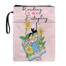 Sunflower Book Club Gifts Polyester Book Cover for Fater 11.42 x 8.66 Inch for Prayer Outdoor Study Washable