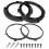 7 Inch Round Headlight Mounting Retaining Bracket Ring Set with Headlight Metal Ring for   JK 2007-2017 1
